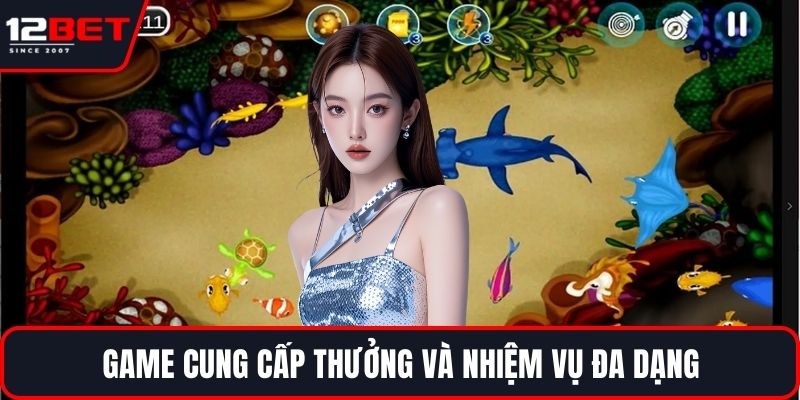 Săn Cá Rồng Đen - Chia Sẻ Kinh Nghiệm Chơi Thông Minh 3 Game cung cấp thưởng và nhiệm vụ đa dạng